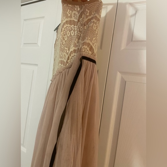 Altar’d State Lace & Tulle Blush Dress - Picture 8 of 12